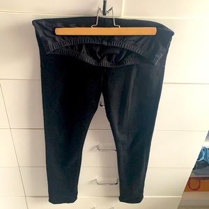 Full belly panel designer maternity jean